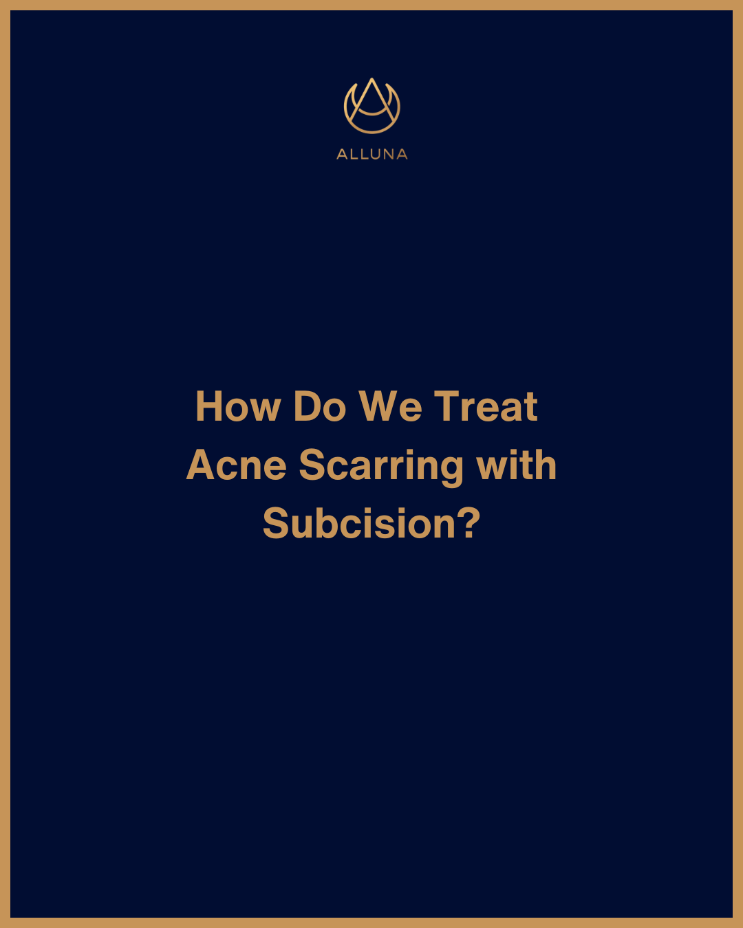 How Do We Treat Acne Scarring with Subcision?