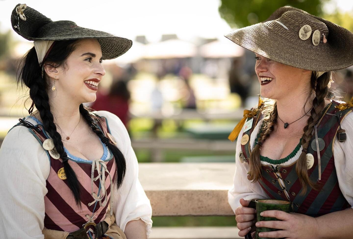 Weekend 2 of @renaissancepleasurefaire is in the books, and we already can&rsquo;t wait for weekend 3! Who is coming out this weekend?! We can&rsquo;t wait to see you! 

PHOTO BY: Ron Frary

#merrywives #renaissancefaire #renfaire #socalrenfaire #mer