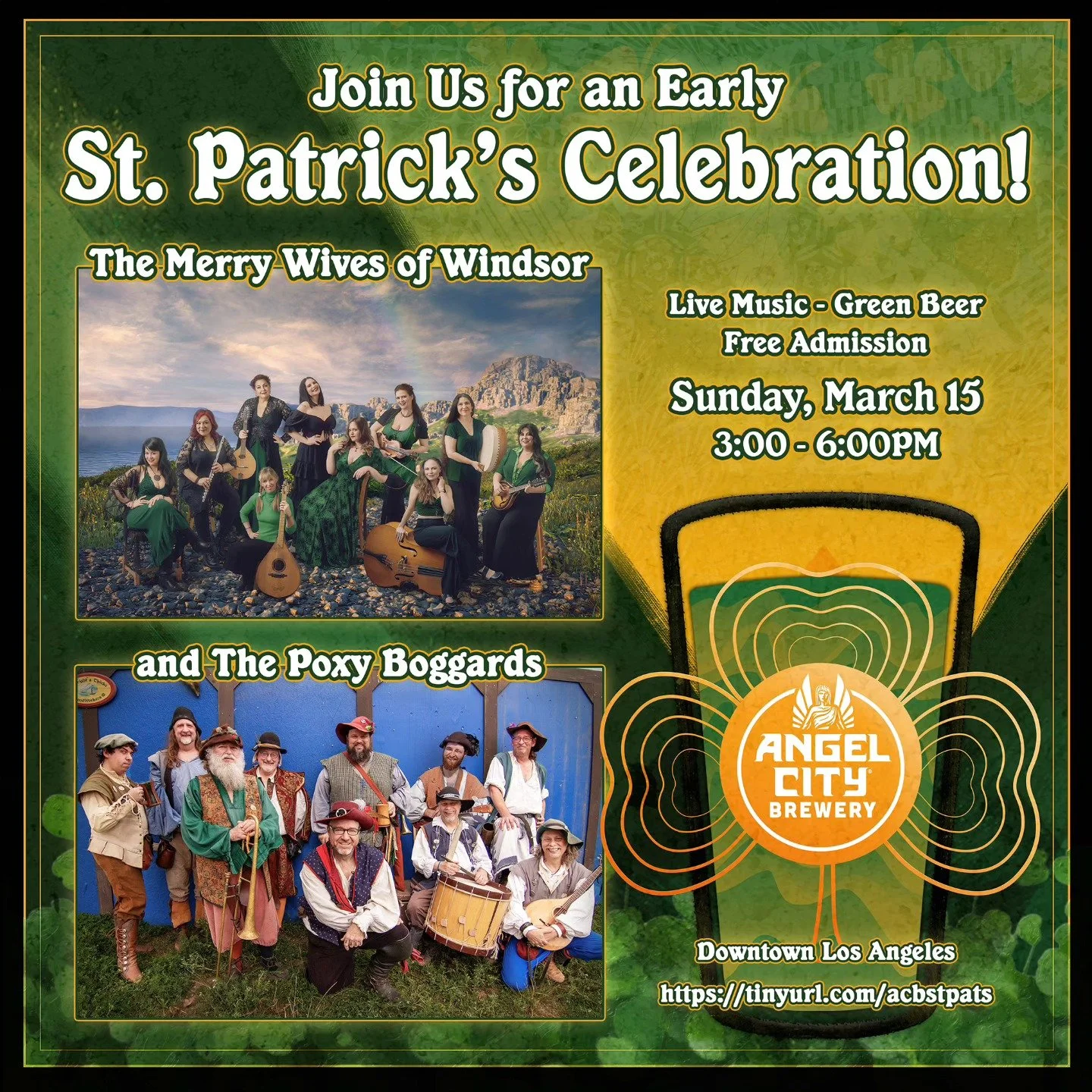 St. Patrick's Celebration with The Poxy Boggards