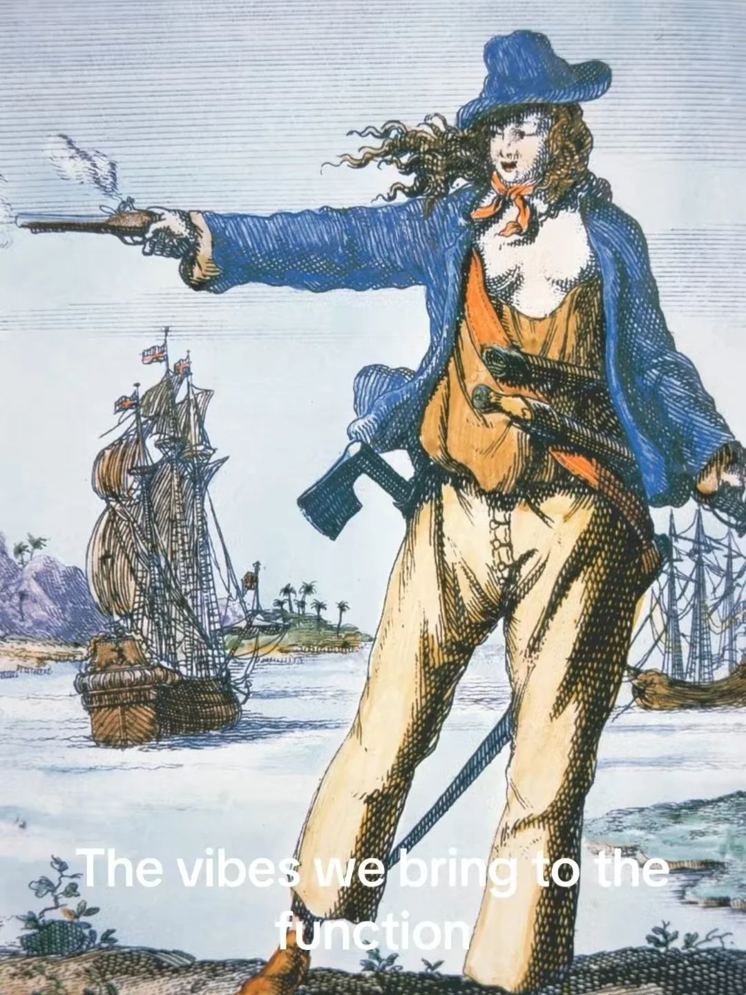 For all you pirates at sea, we have music for you!! Listen now at the link in our bio 🏴&zwj;☠️🍻🌊☠️🎻⚓️

Here's a list of some of our most pirate-y songs!

&bull; Hungry Sea
&bull; Sail On
&bull; Blow the Man
&bull; Bonnie Ship the Diamond
&bull; H