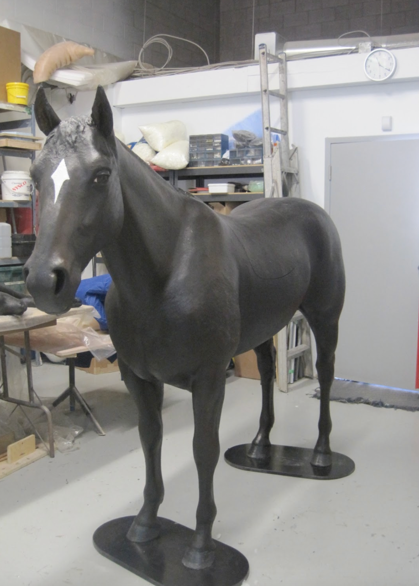  &nbsp;This photo shows our new quarter horse model. This particular unit is heading to Colorado State University. 