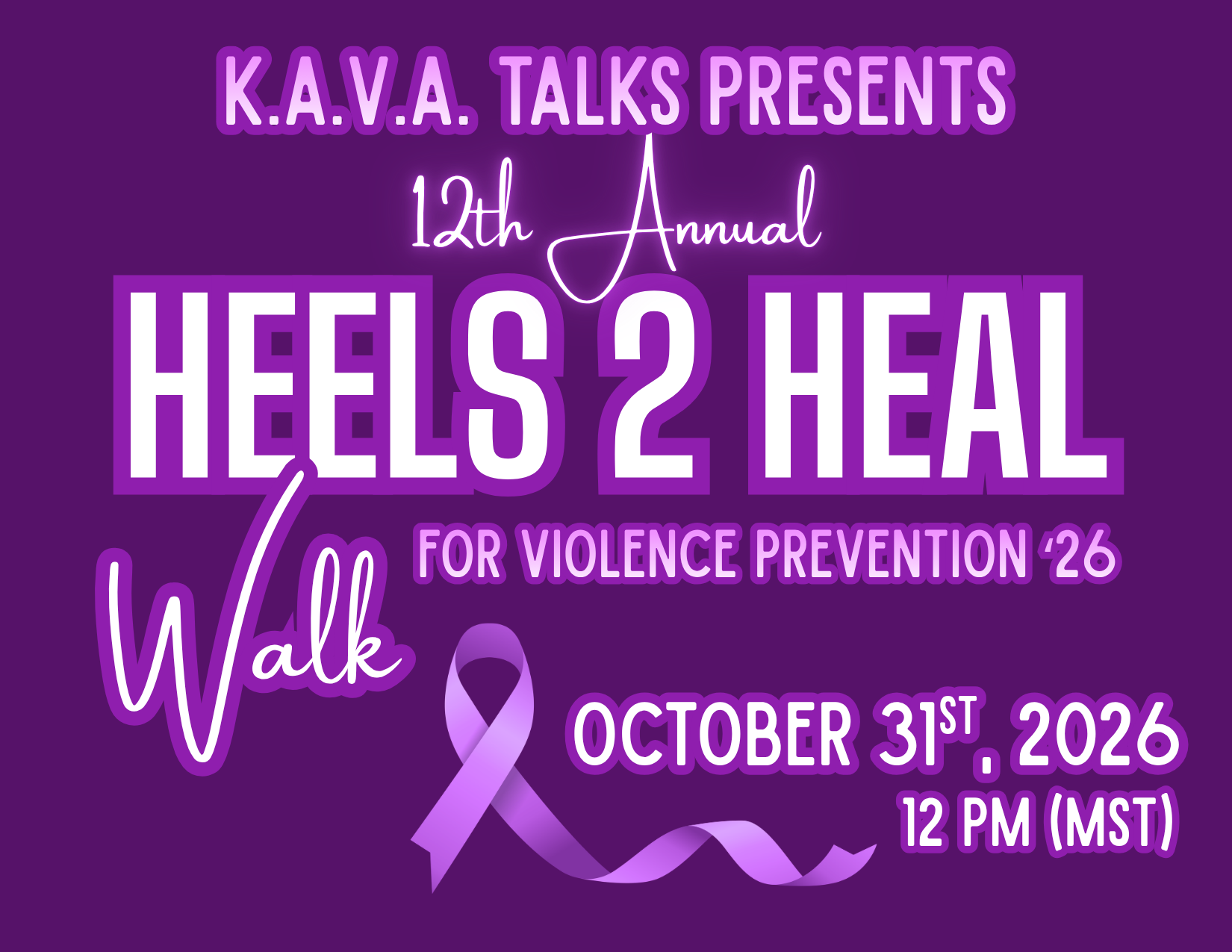 Heels 2 Heal Walk For Violence Prevention