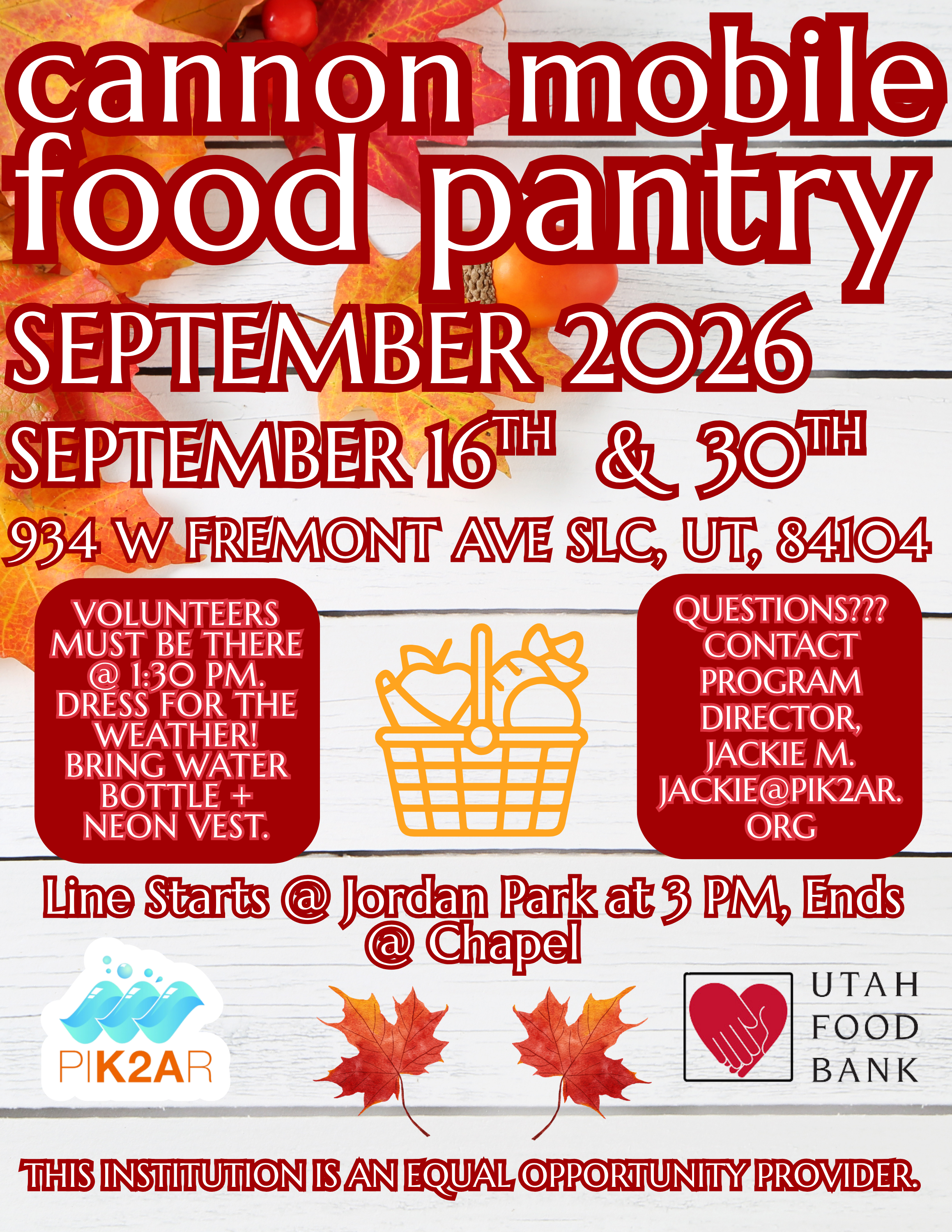 Cannon Mobile Food Pantry