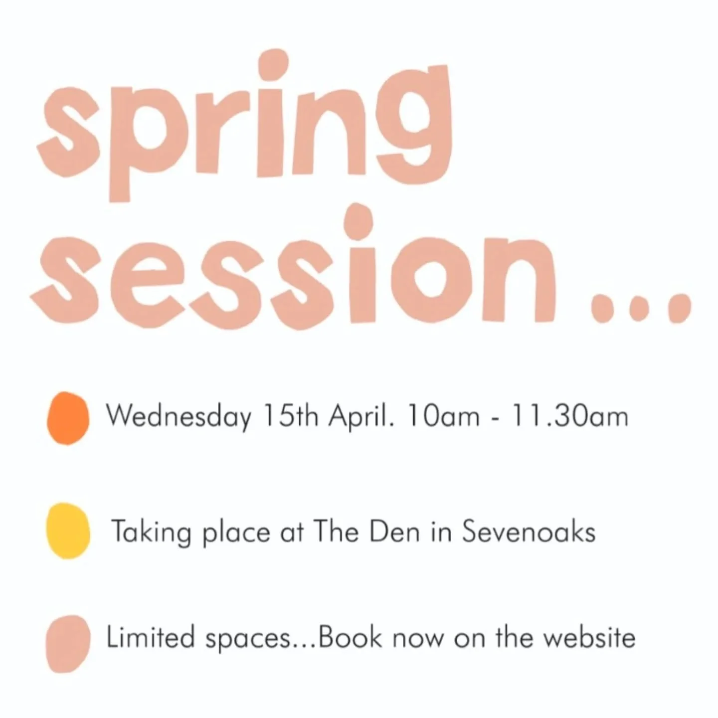 If you would like to do something creative over the Easter holidays with your little ones, head over to the website to book your slot now.
Join us at @thedensevenoaks for some spring themed fun 😊
#craft #easter #sevenoaks #kent