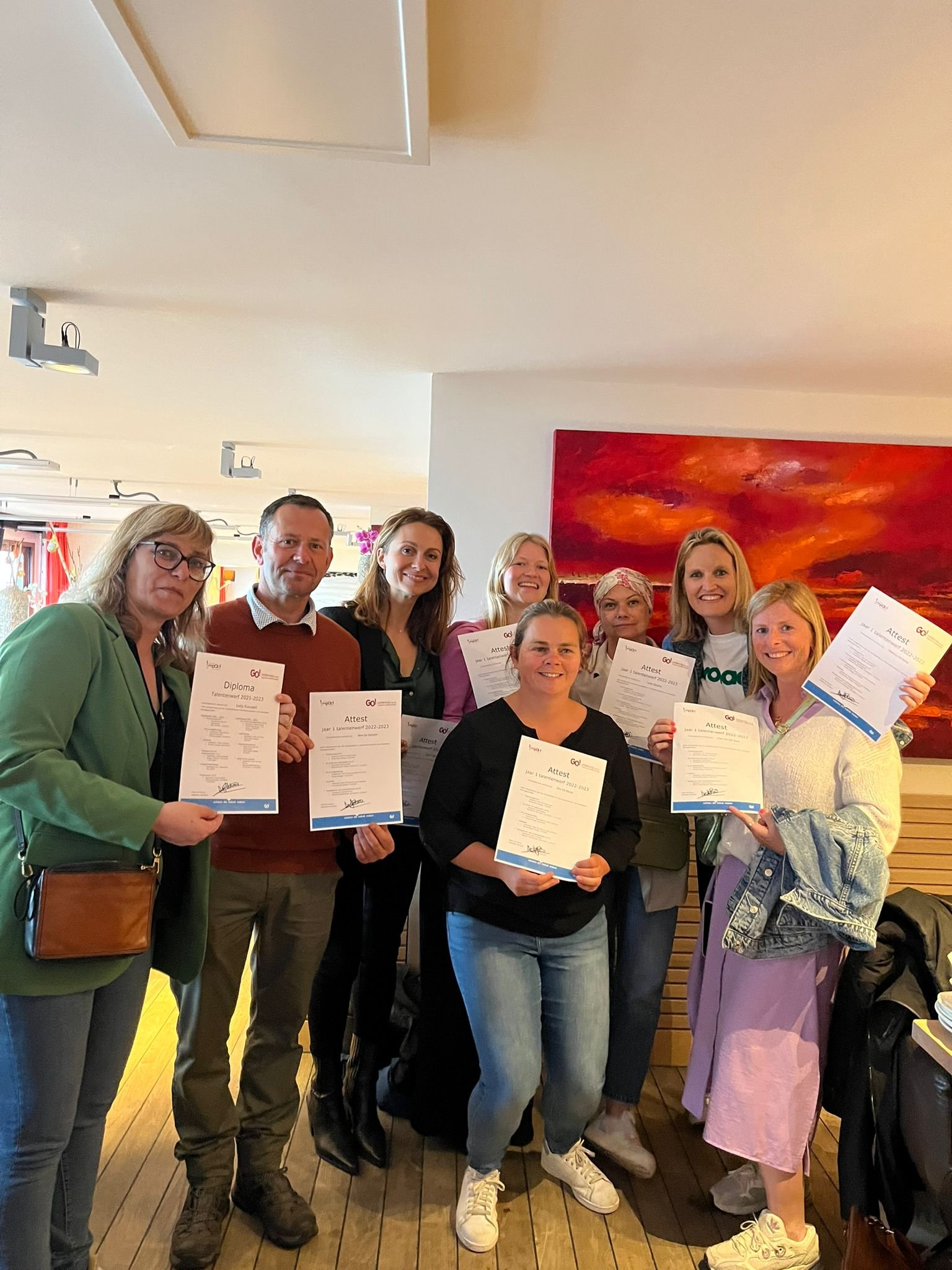 Talentenwerf met diploma