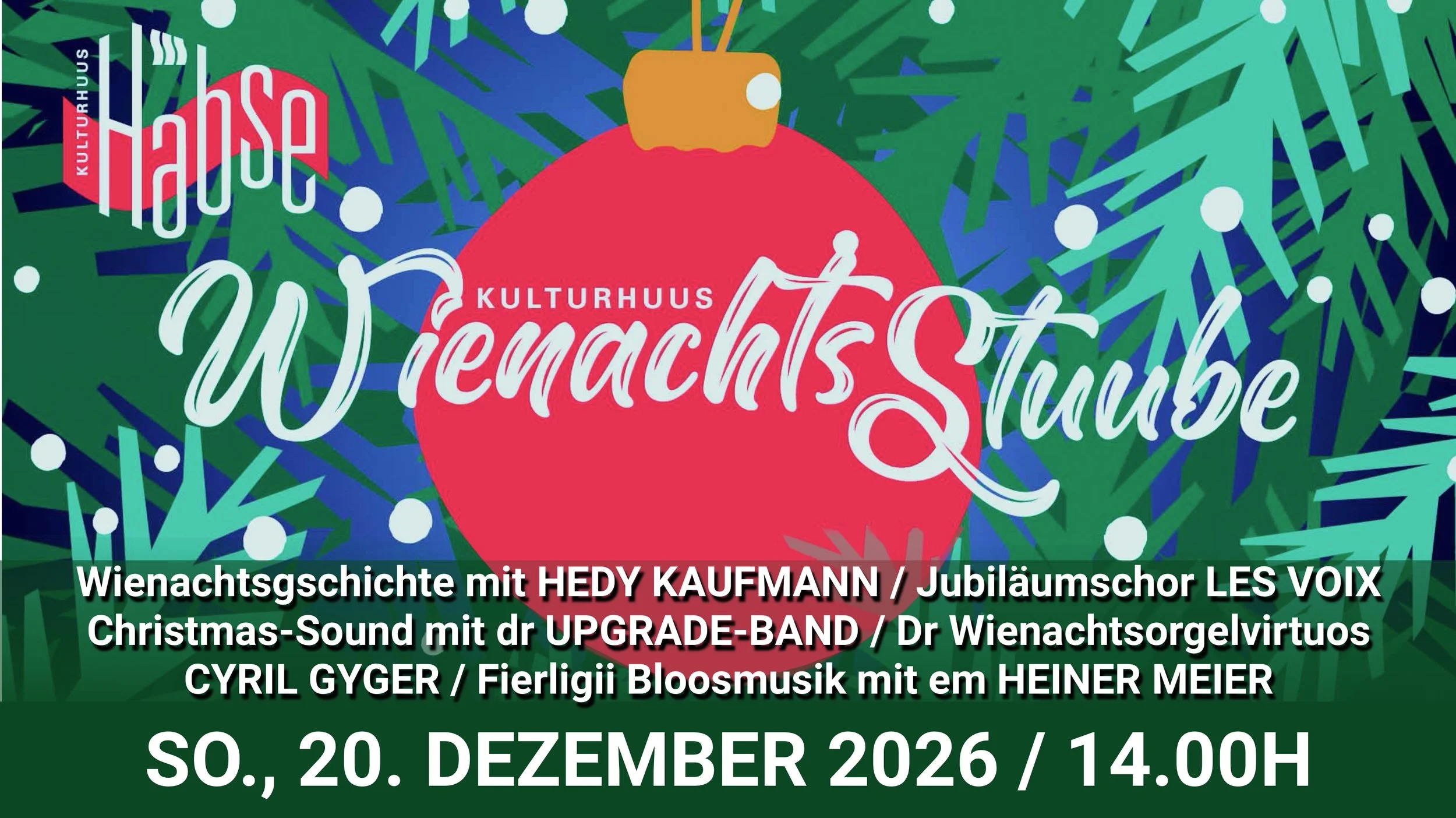 WIENACHTSSTUUBE 