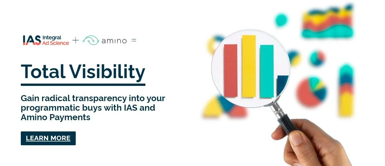 Acuerdo de IAS con Amino Payments para conocer el destino de cada céntimo que se invierte en programática
