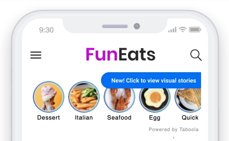Taboola se lanza a por las Stories con Taboola Stories