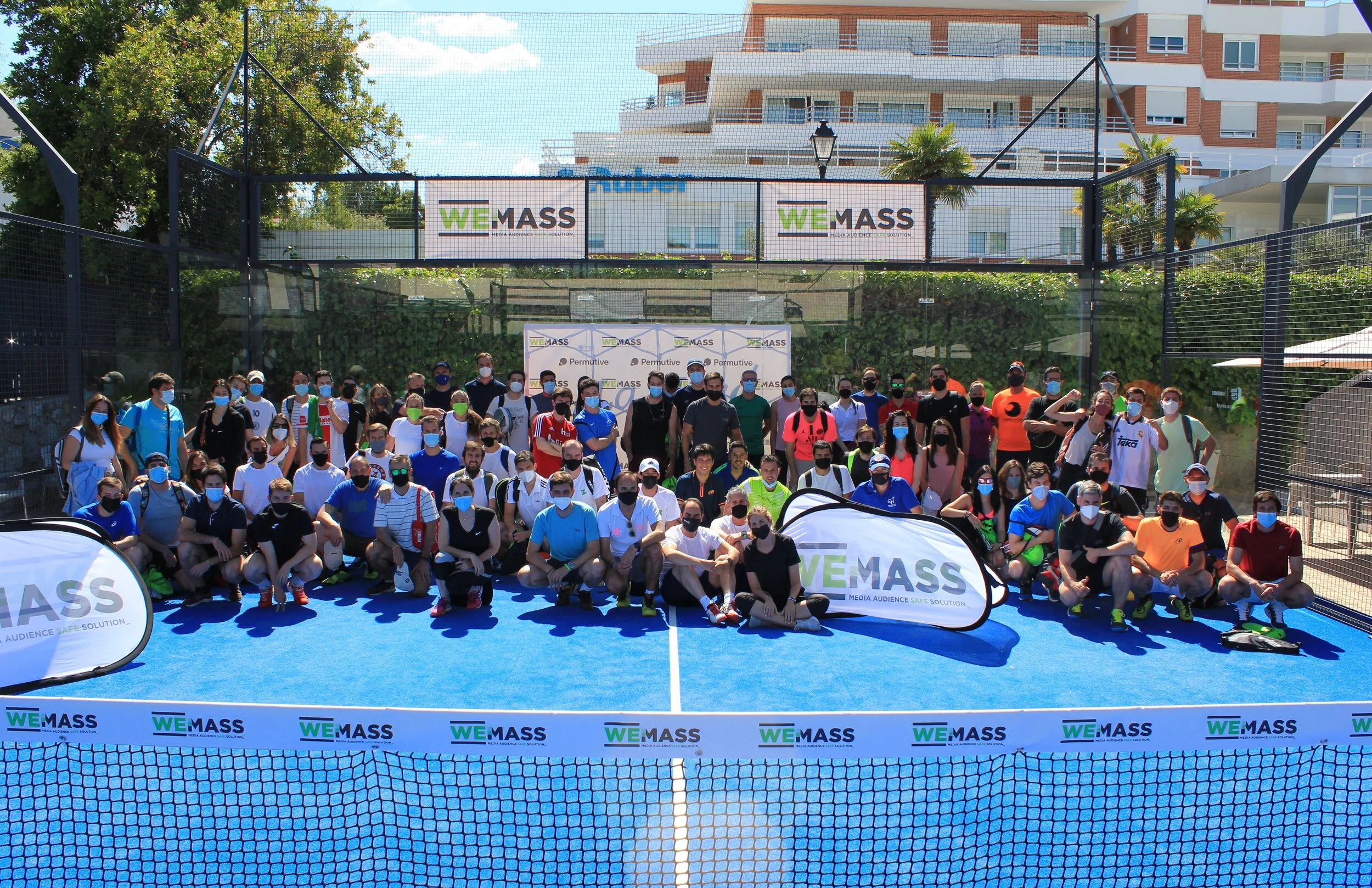 El I Torneo Wemass de Pádel reúne a más de 40 parejas