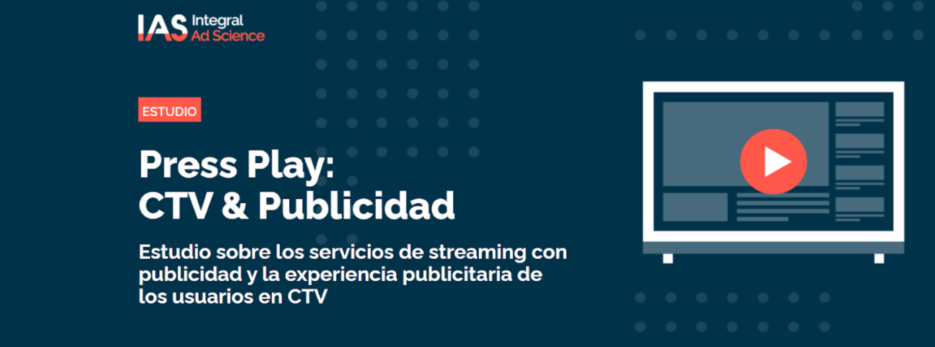Ocho de cada diez usuarios españoles ve algún tipo de contenido de vídeo en streaming con publicidad en Televisión Conectada