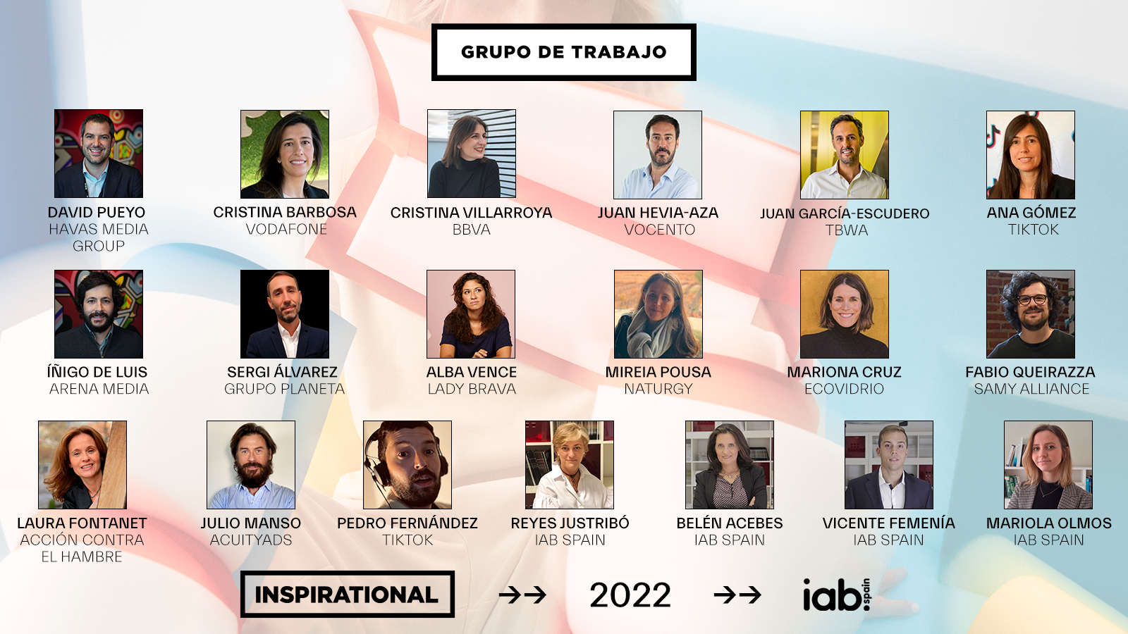 IAB Spain presenta el Grupo de Trabajo responsable del desarrollo de Inspirational’22