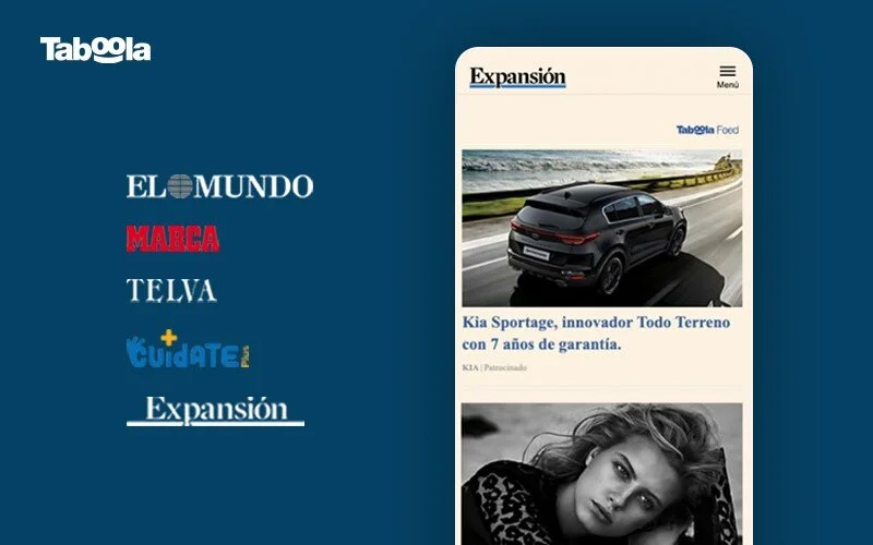Unidad Editorial renueva su acuerdo exclusivo con Taboola para seguir generando recomendación de contenidos en El Mundo, Expansión, Telva y Marca