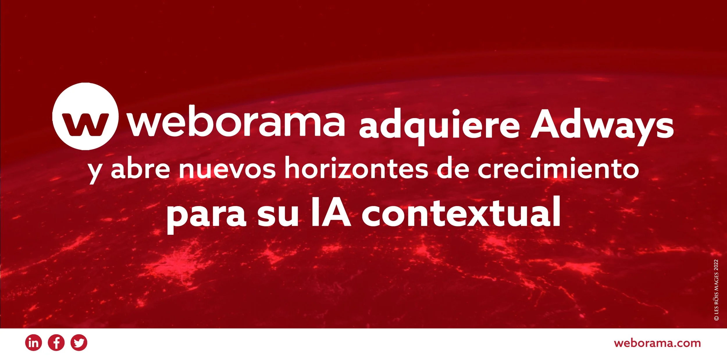 Weborama adquiere Adways y abre nuevos horizontes de crecimiento para su IA contextual