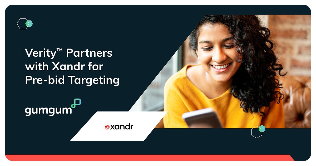 Xandr será el primer DSP importante en ofrecer Verity™, la tecnología de Brand Safety y segmentación contextual acreditada de GumGum