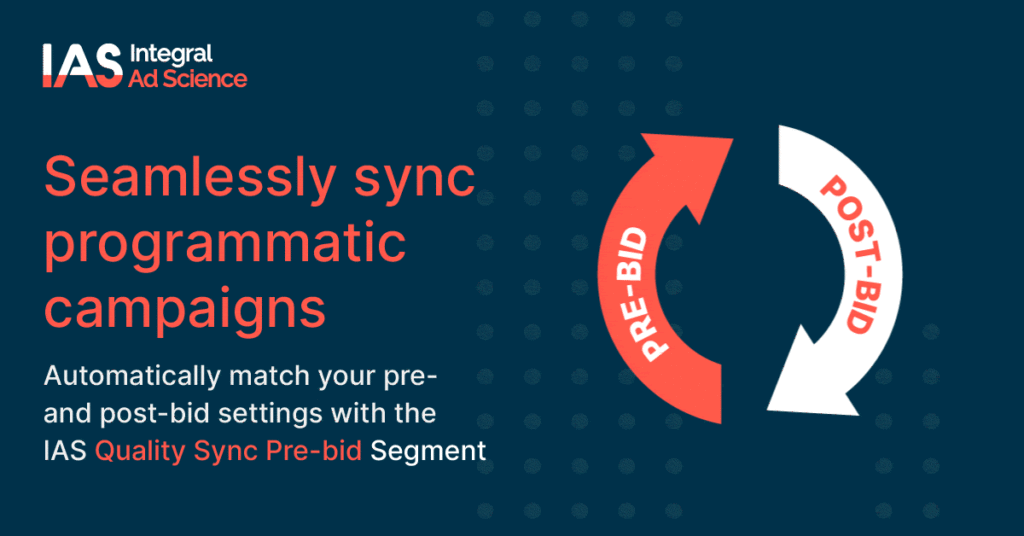 IAS anuncia una solución para anunciantes, a través del DSP de Xandr, para sincronizar la configuración de las campañas pre-bid y post-bid