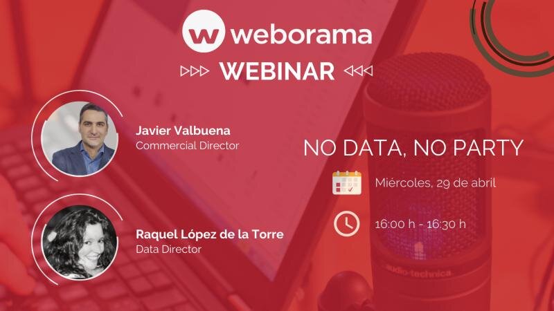Webinar: "No data, No party" por Weborama