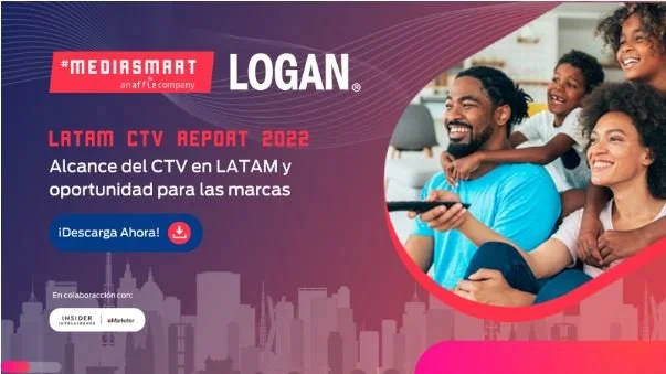 El consumo de CTV se consolida en la región, según un estudio de Mediasmart y Logan