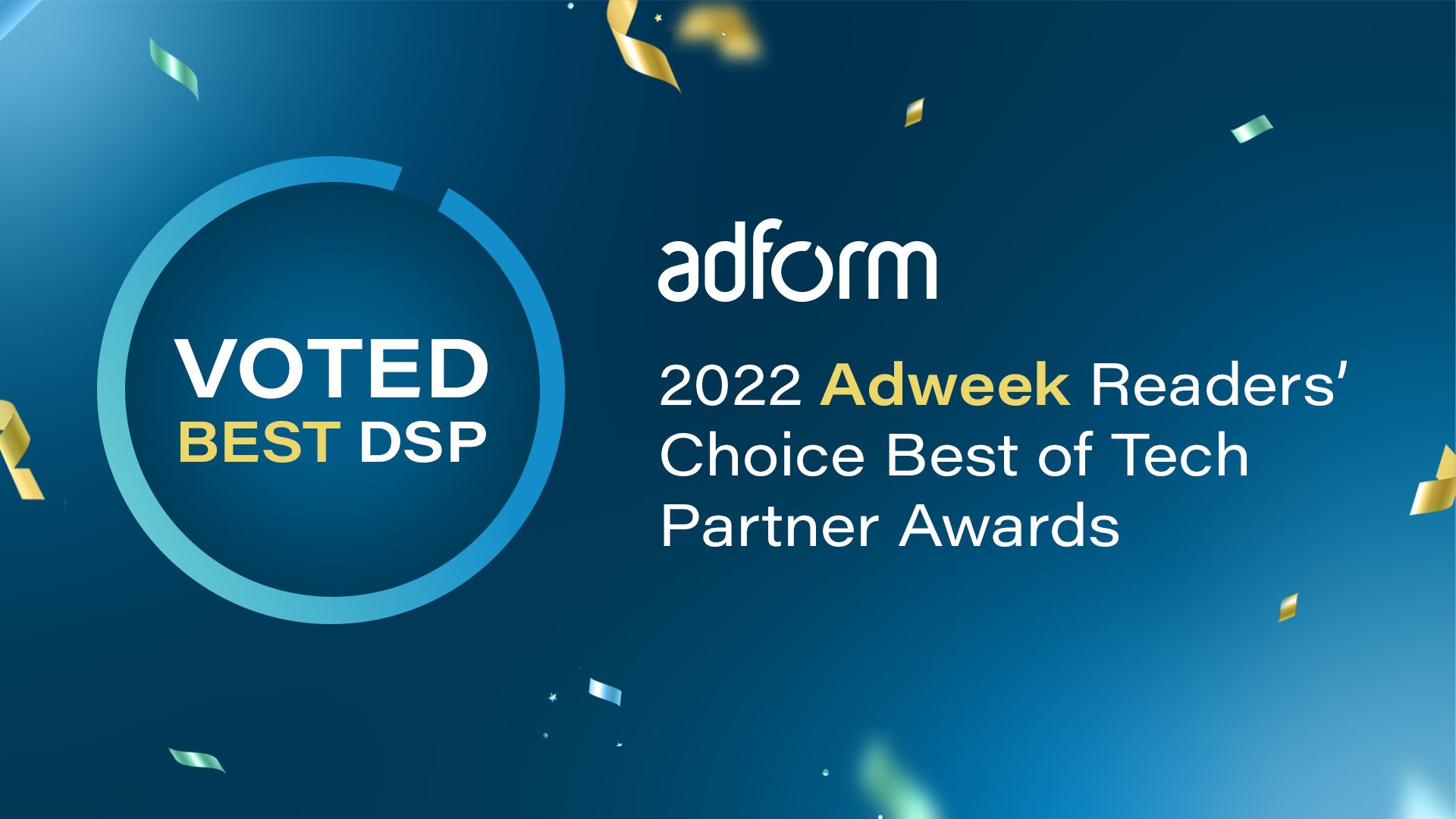 Adform elegido mejor DSP por los lectores de Adweek