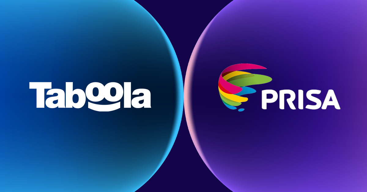 Taboola y PRISA Media cierran un acuerdo para la gestión en exclusiva de la publicidad nativa