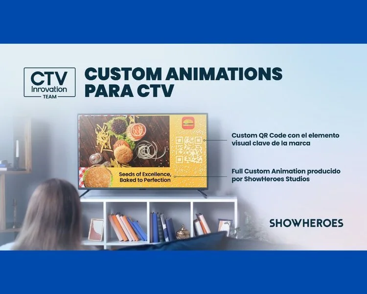 ShowHeroes lanza "Custom Animations" para TV Conectada