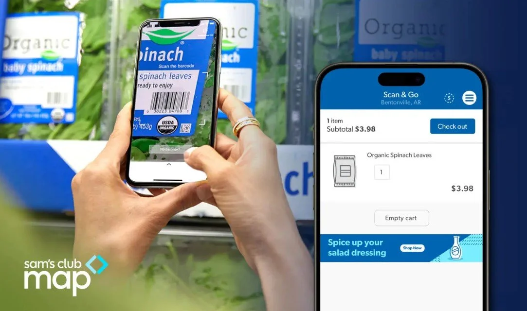 Sam’s Club Introduce Publicidad en la Experiencia de Pago Móvil Scan &amp; Go