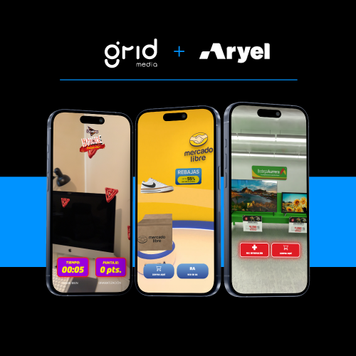 Grid Media anuncia partnership con Aryel para ofrecer Display Advertising impulsada por tecnología AR para México y LATAM