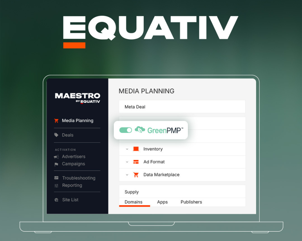 Equativ impulsa las credenciales de publicidad sostenible con soluciones de green media perfeccionadas
