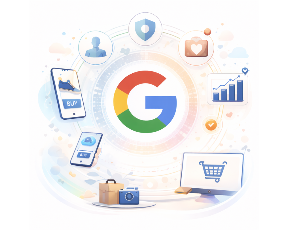 Google en 2026: más IA, publicidad personalizada y un e-commerce sin barreras