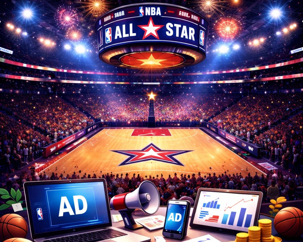 El All-Star de la NBA como plataforma estratégica para anunciantes