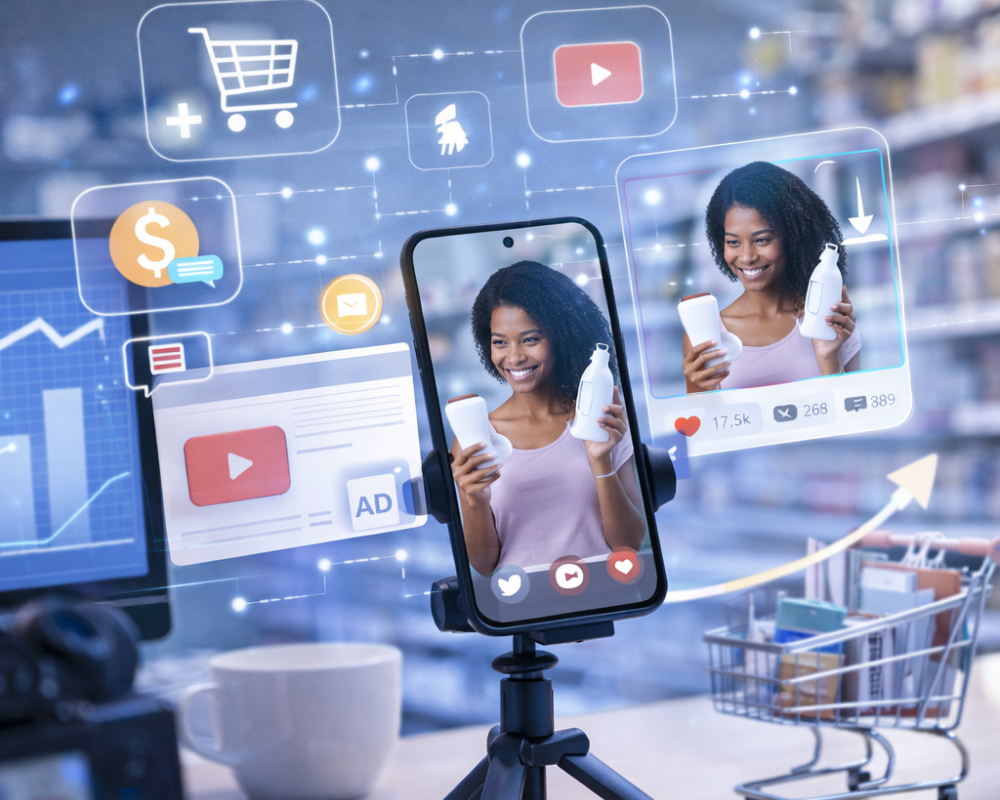 Los creadores de contenido ganan peso dentro de las redes de retail media 