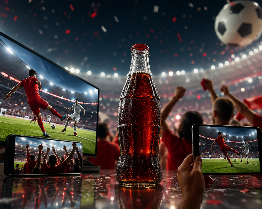 Coca-Cola convierte el Mundial de fútbol en una estrategia 360