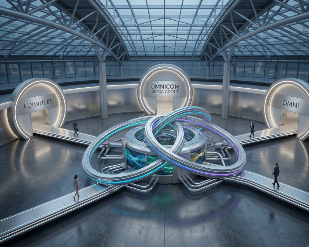 Omnicom integra discretamente Flywheel y Omni bajo el perímetro de su grupo de medios