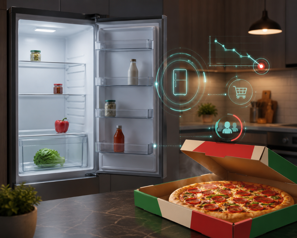 Papa Johns quiere predecir cuándo tu nevera está vacía para aumentar sus pedidos