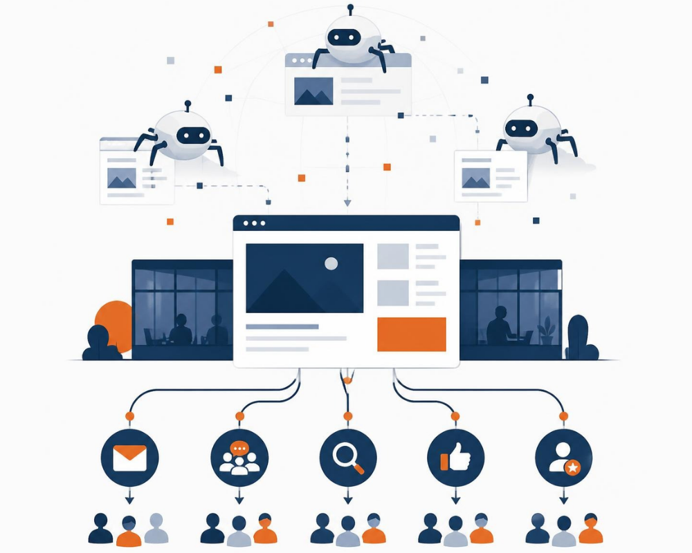 Los publishers reducen su dependencia del tráfico ante el avance de los crawlers de IA