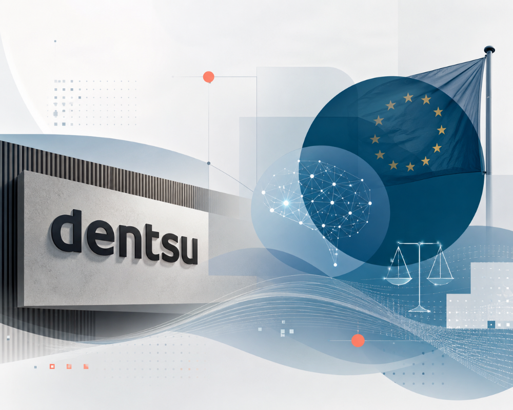 dentsu firma el Código de Transparencia de la UE sobre IA