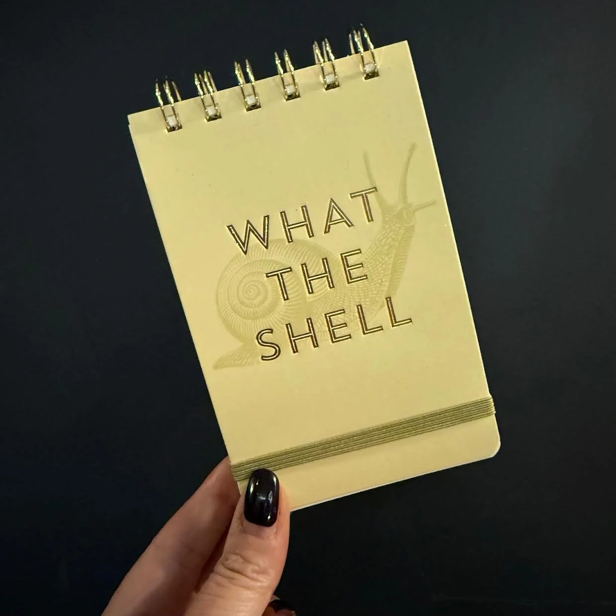 'What The Shell' Spiral Notebook