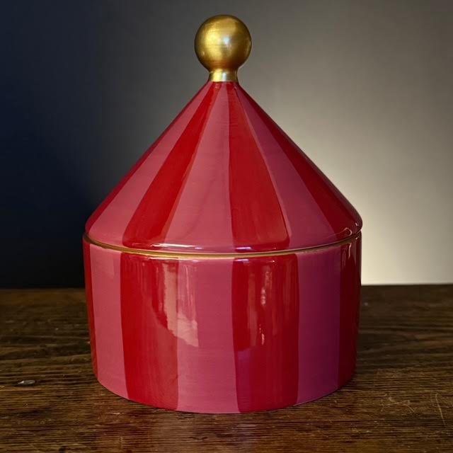 Circus Charm Ceramic Jar