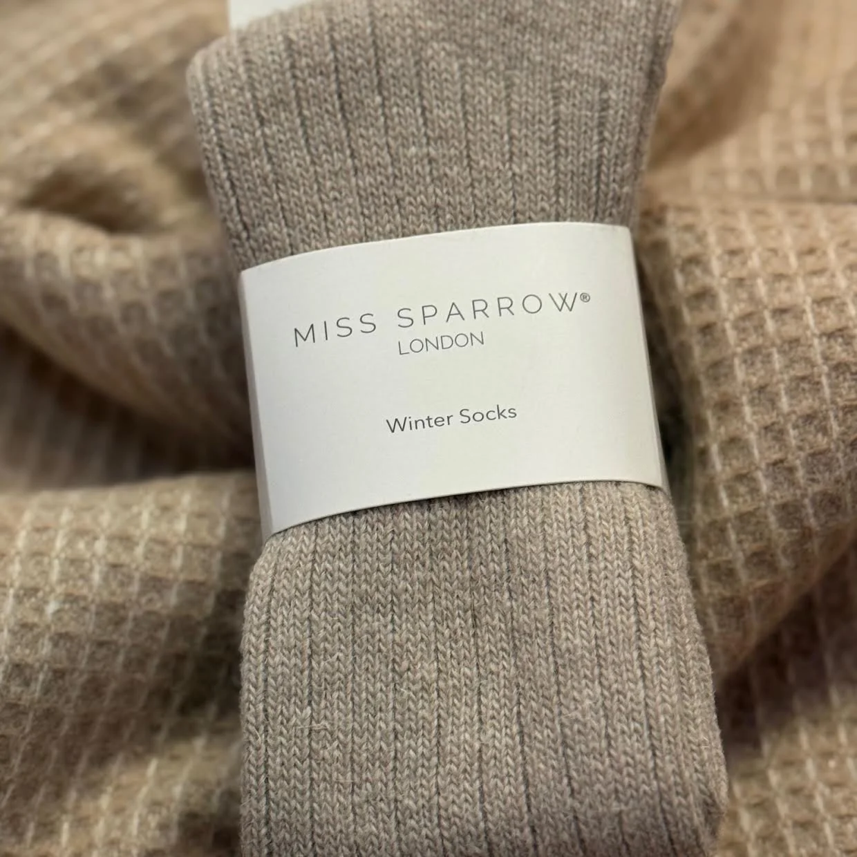 Miss Sparrow Winter Socks