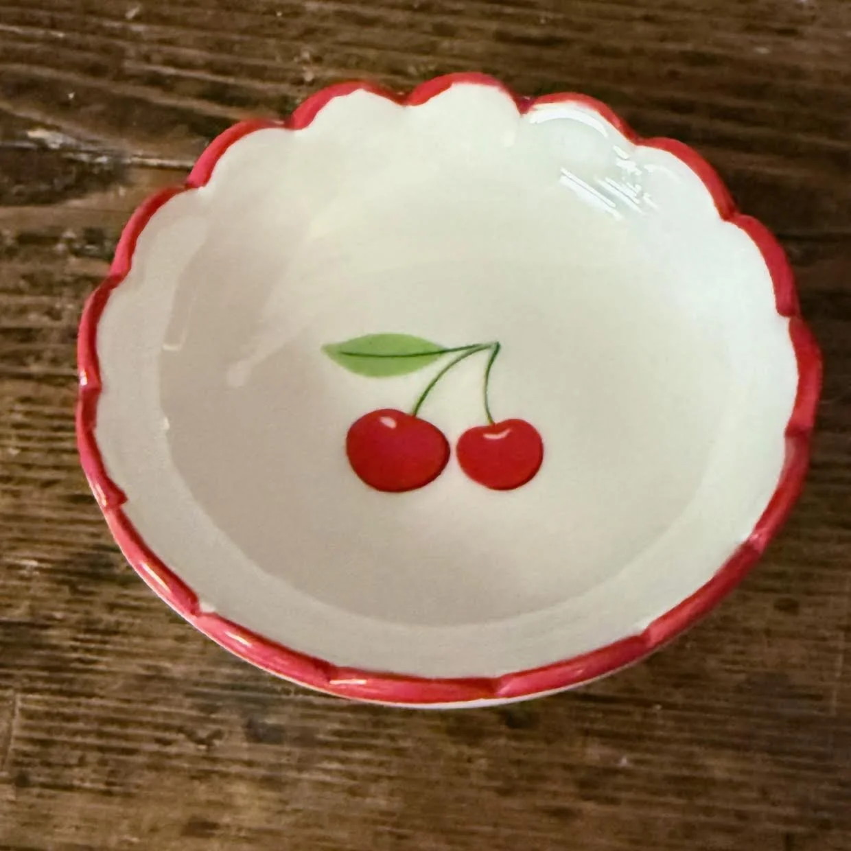 Cherry Delight Trinket Dish