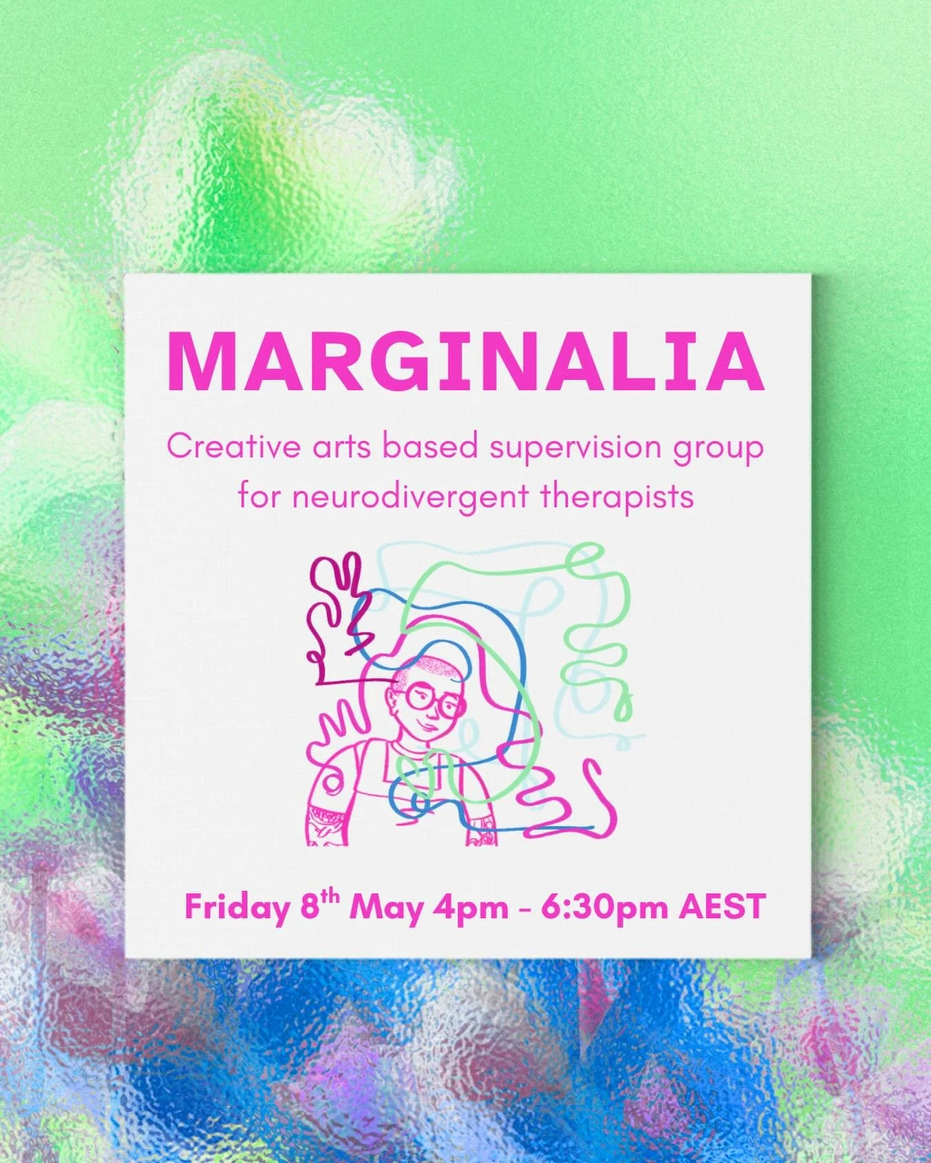 Our first Friday evening online supervision session is happening tonight, bookings via link in my bio (small group! Max 5!) or send me a DM. I&rsquo;m looking forward to some non-speaking reflection and processing time.