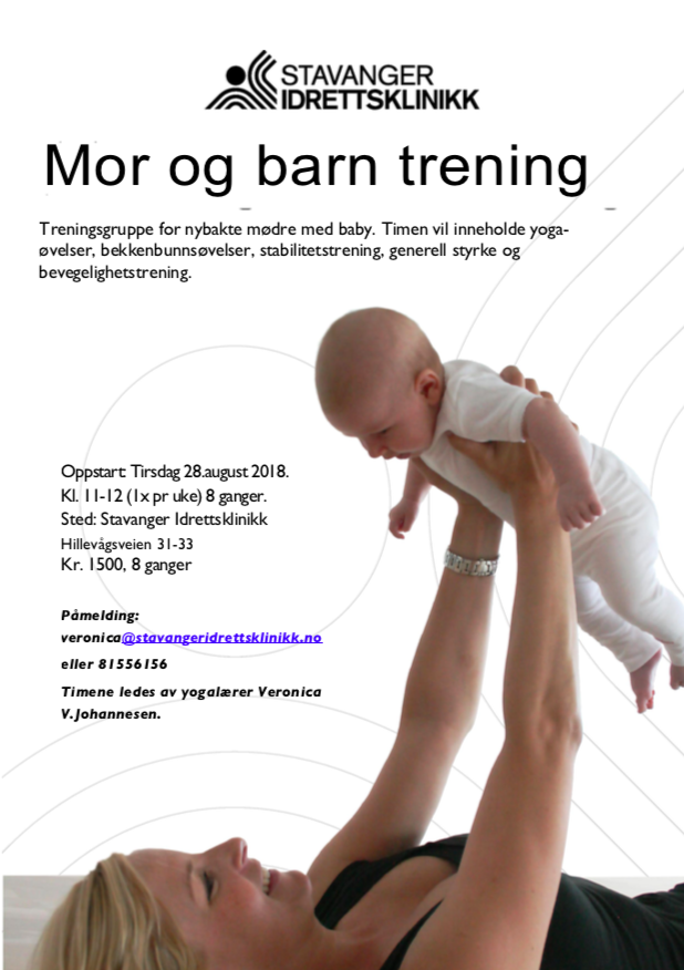 Mor og barn trening!