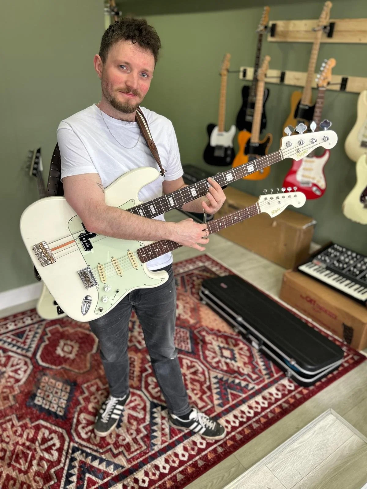 P Bass & Strat Double neck