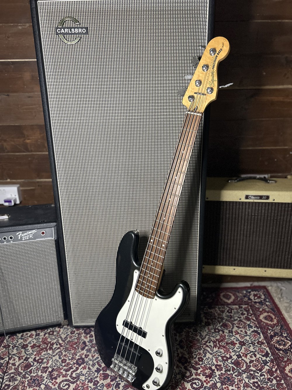 Squier Precision Bass 5 String — RIGBY MUSIC
