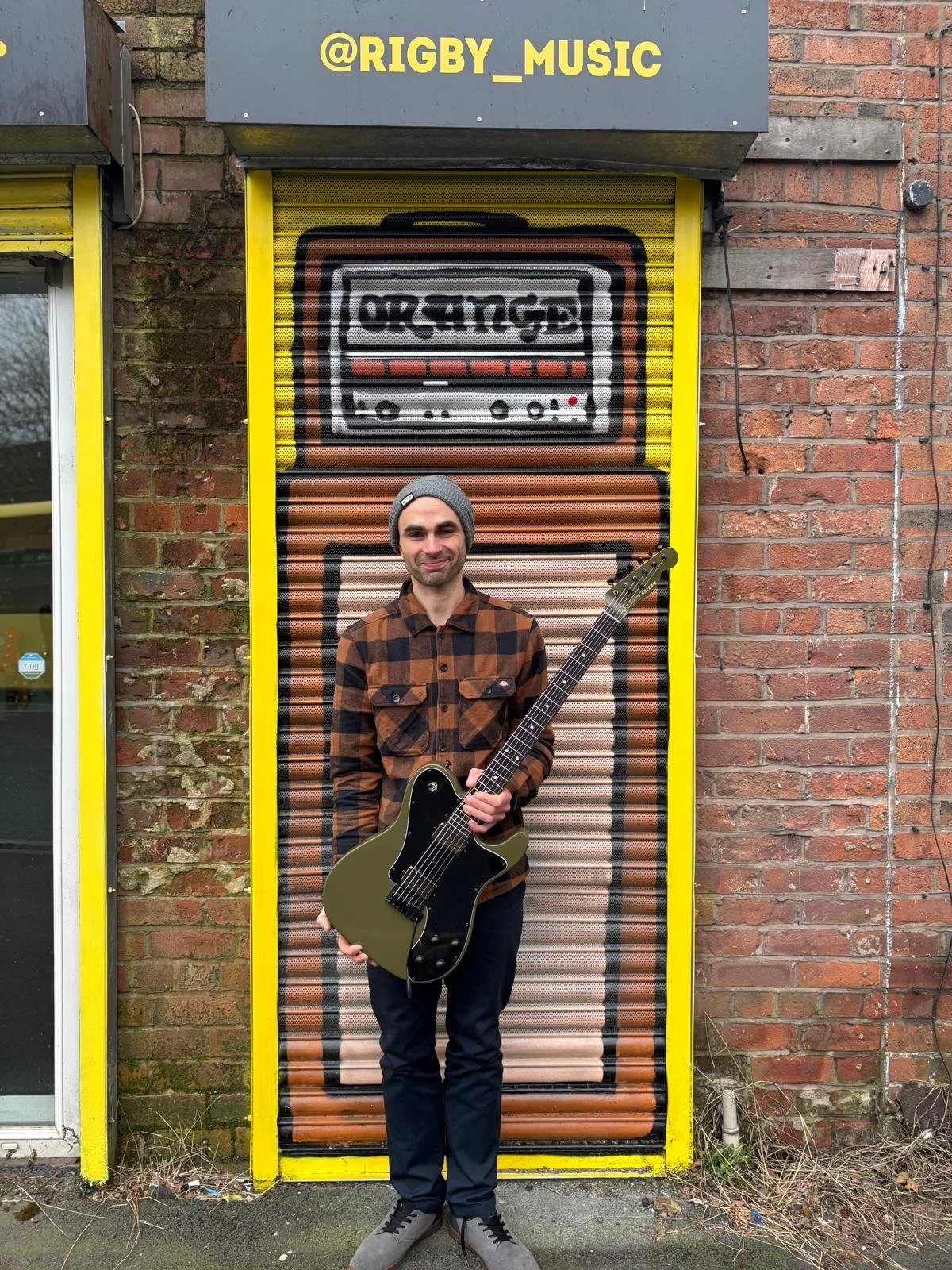 Olive Green Deluxe Tele