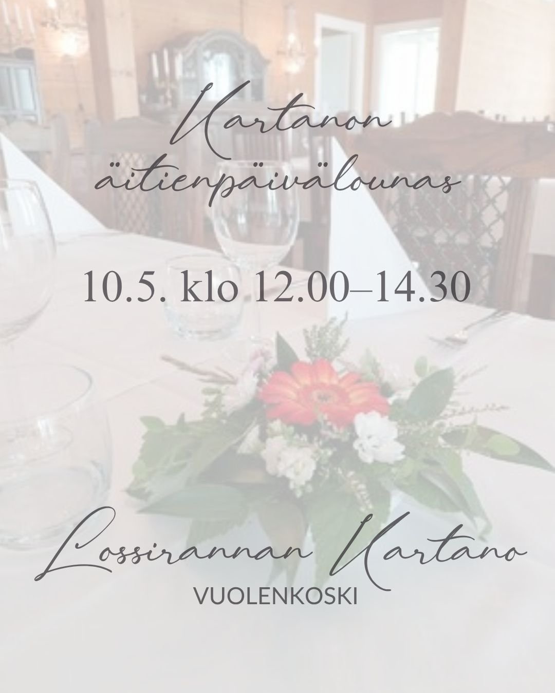 Mother's Day lunch
