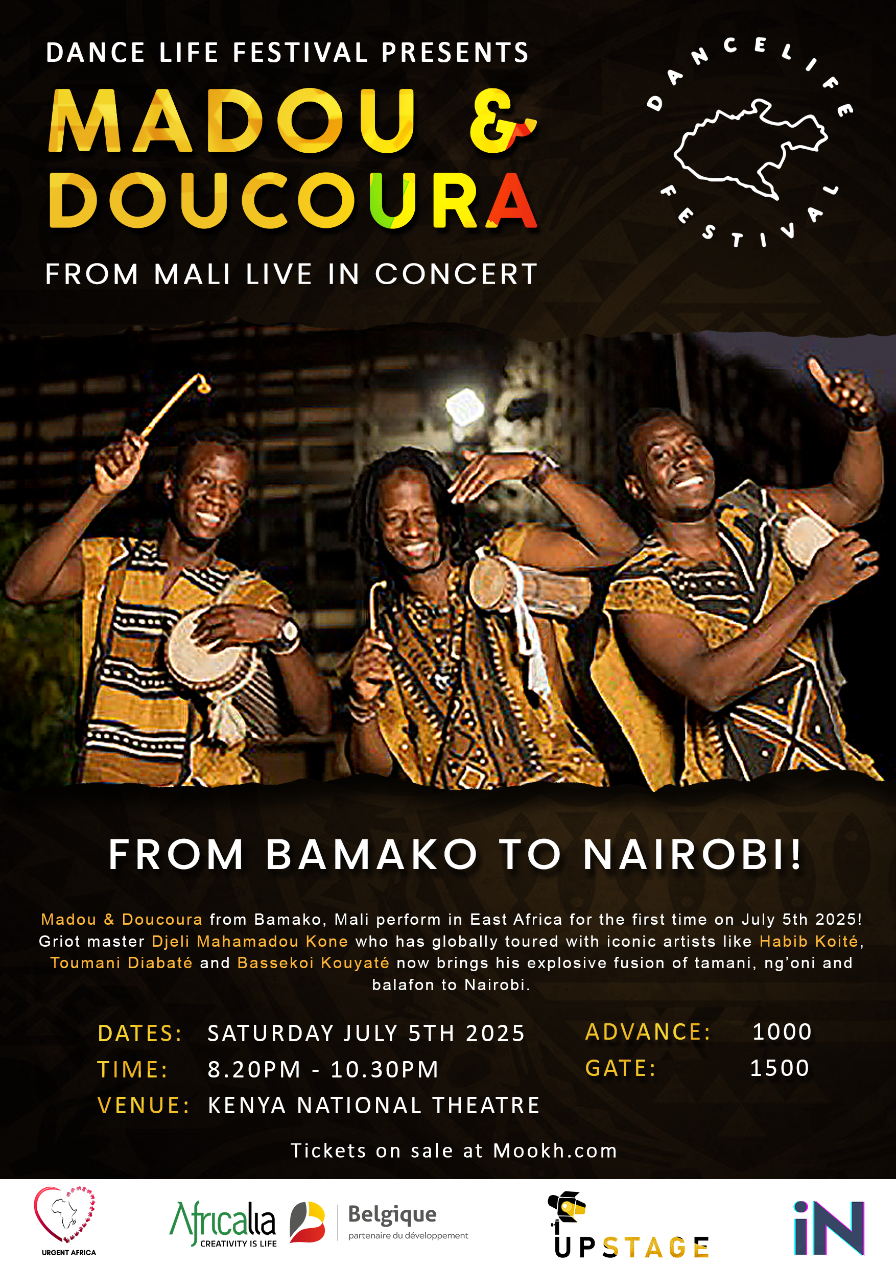 From Bamako to Nairobi: Doucoura to Ignite Dance Life Festival 2025!