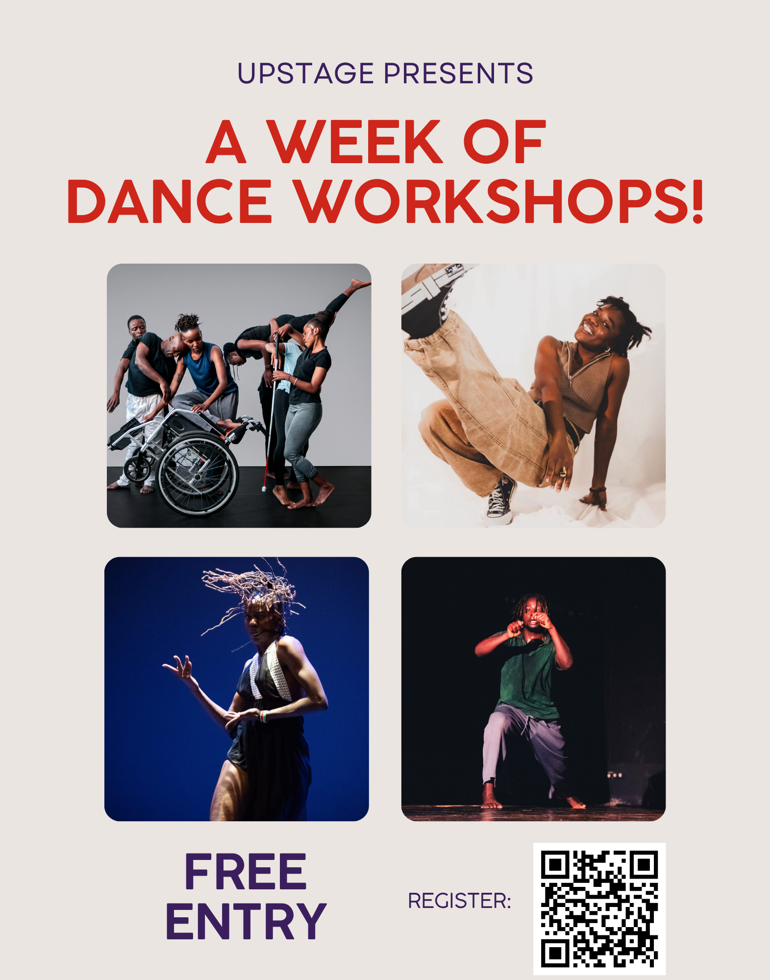 Announcing A Week of Dance Workshops!