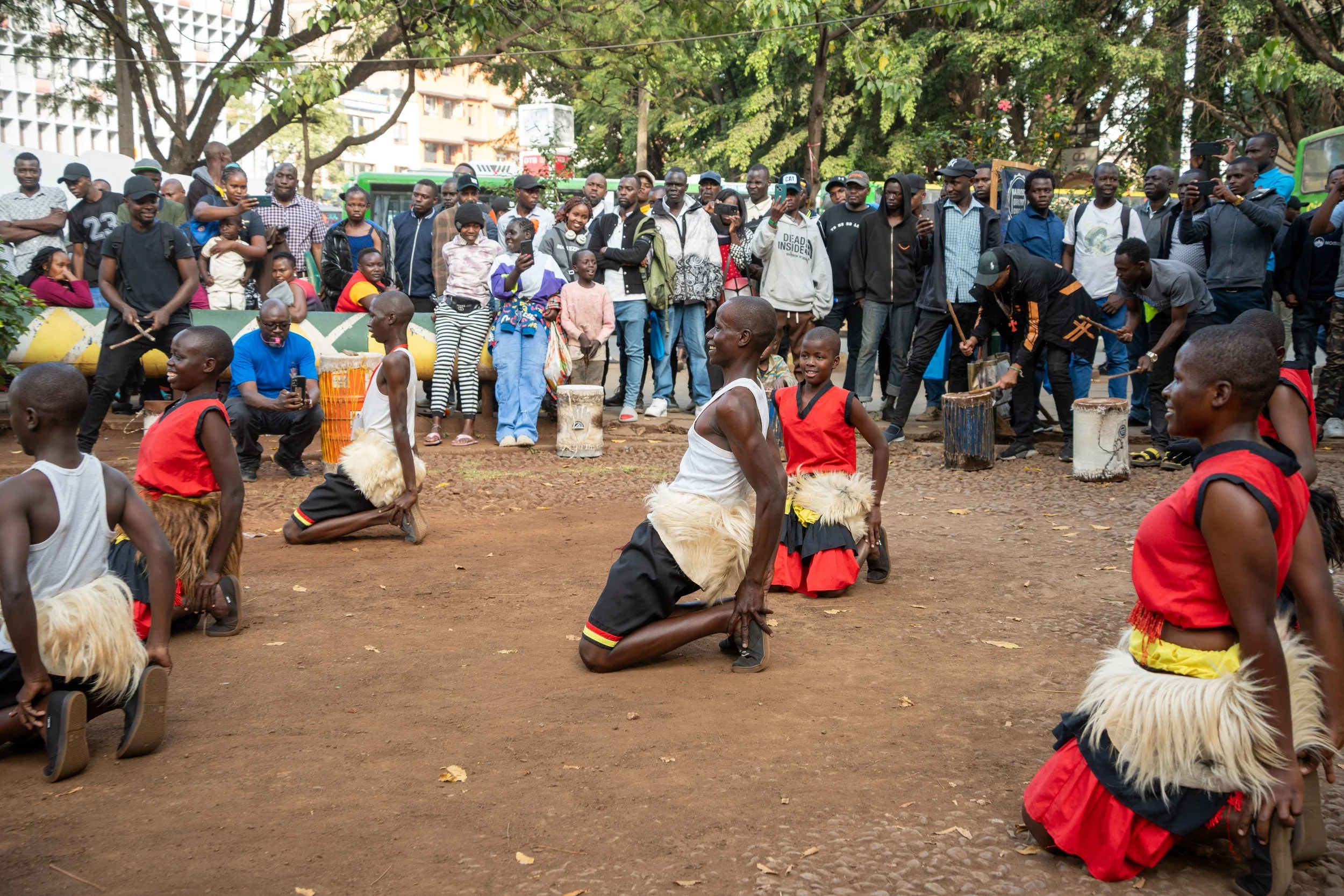 Street performance in Nairobi CBD 4 - Friends of Hope.jpg