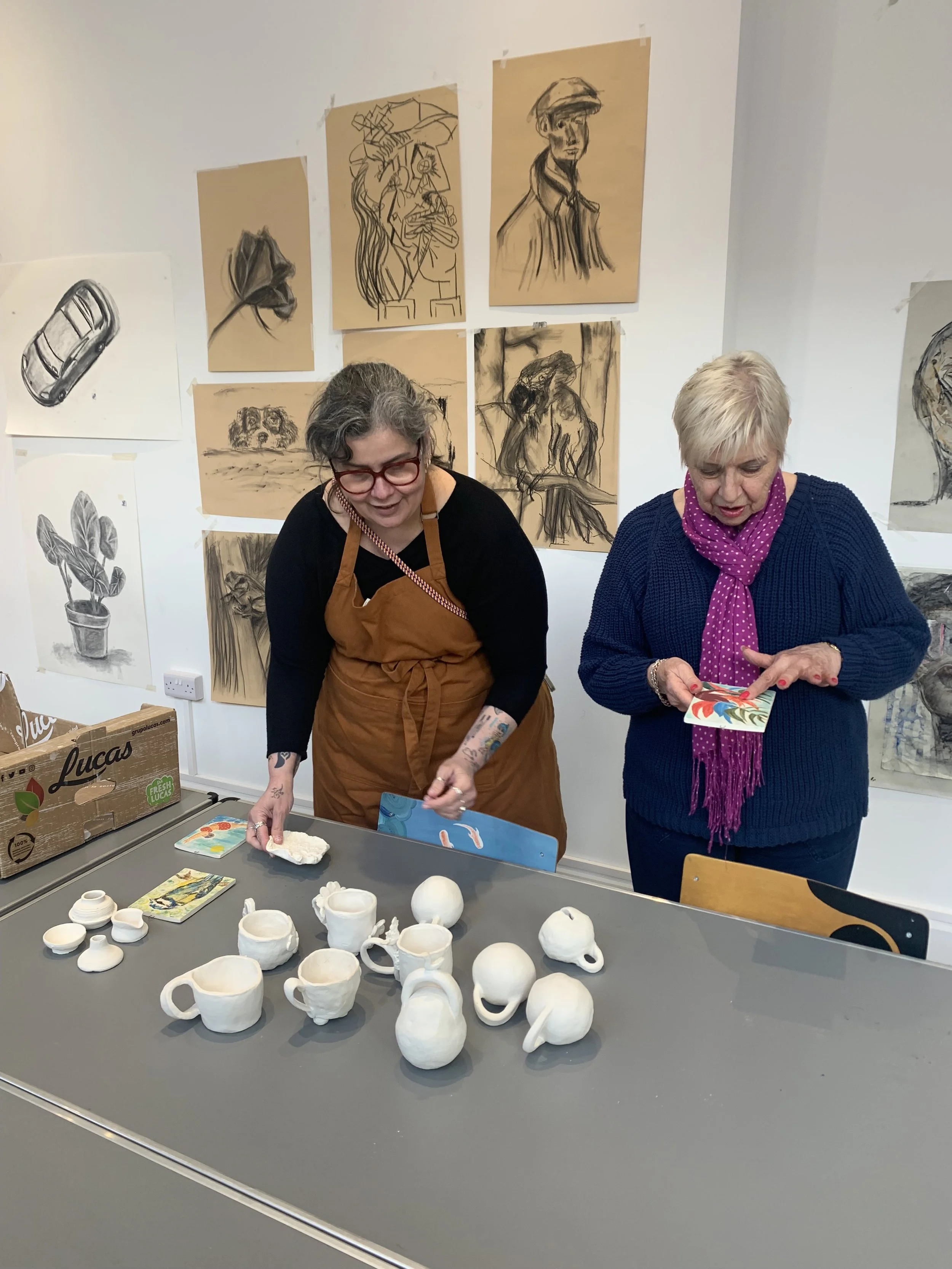 Scribble Studio     6 Week Pottery Course      Rushden  Thu 18th June - 23rd July