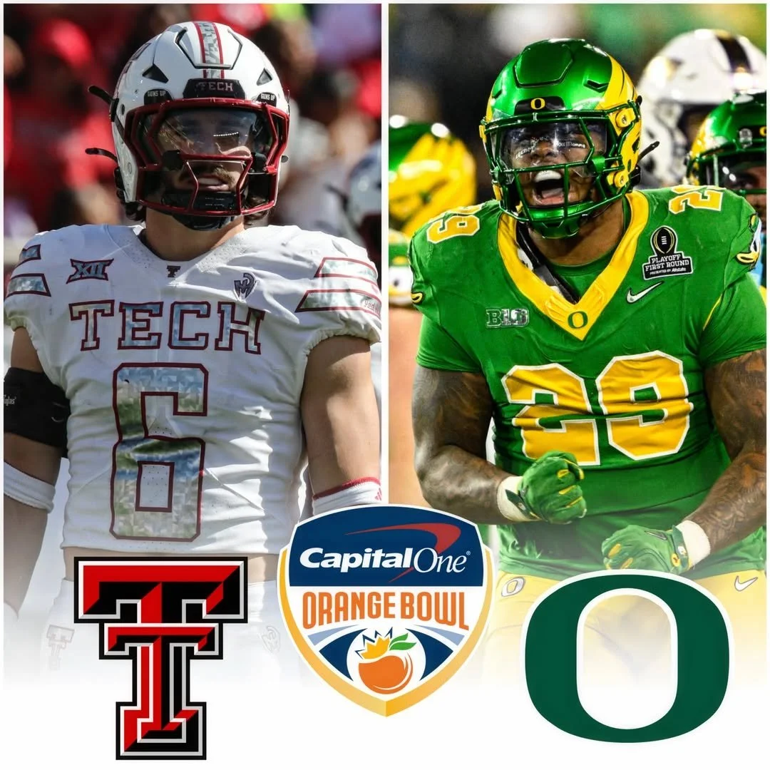 Texas Tech vs Oregon Ducks College Football Watch Party